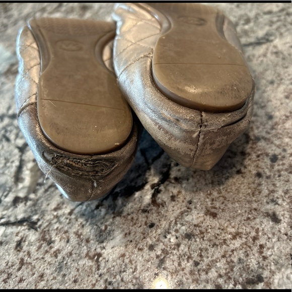 Gold Michael Kors Ballet Flats - Picture 7 of 7